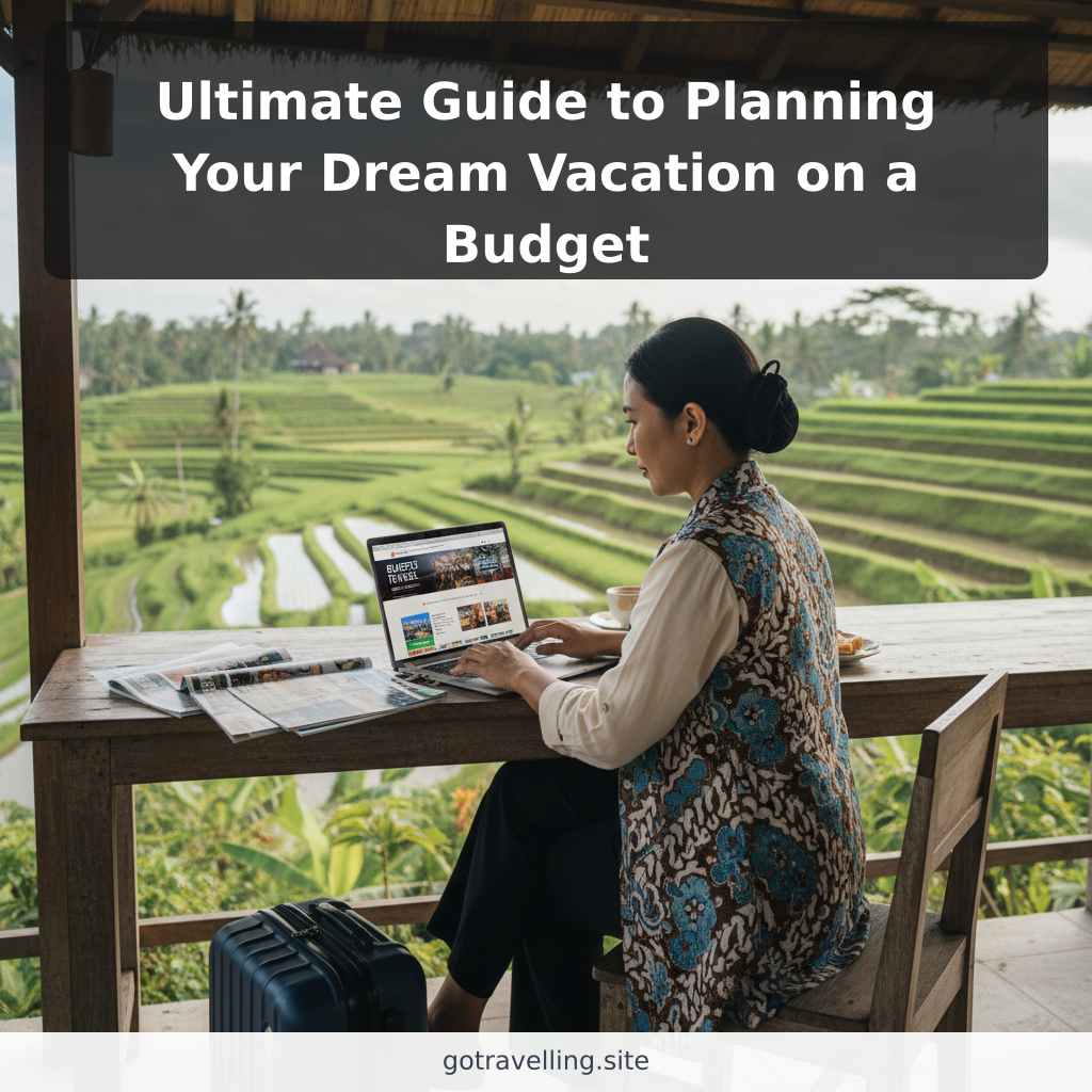 Ultimate Guide to Planning Your Dream Vacation on a Budget ilustrasi