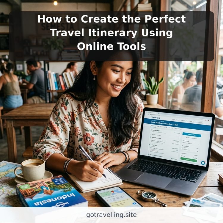 How to Create the Perfect Travel Itinerary Using Online Tools ilustrasi