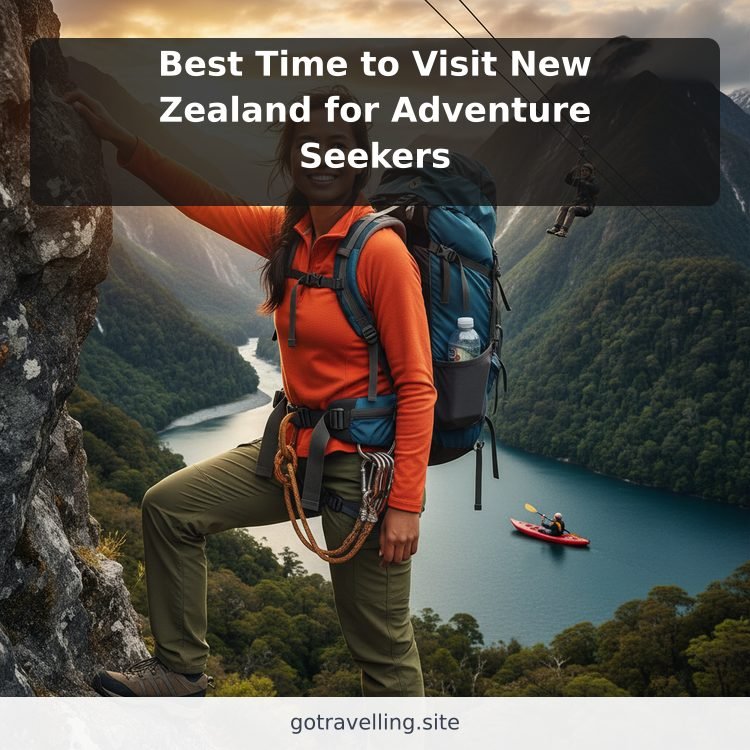 Best Time to Visit New Zealand for Adventure Seekers ilustrasi