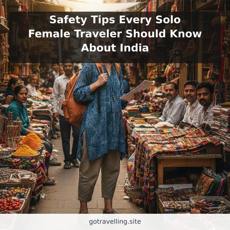 Safety Tips Every Solo Female Traveler Should Know About India ilustrasi