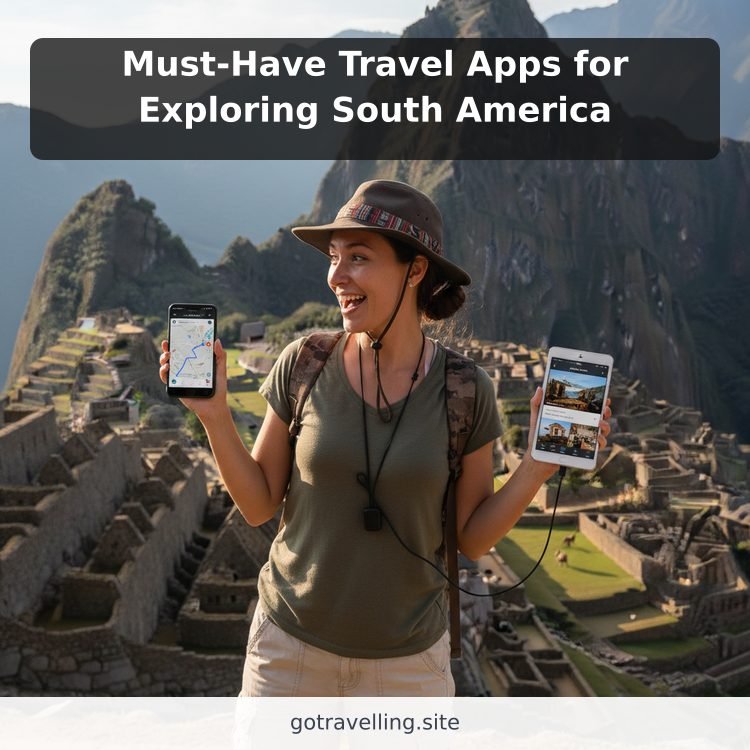 Must-Have Travel Apps for Exploring South America ilustrasi