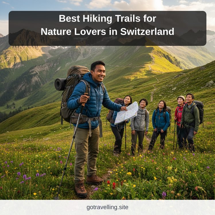 Best Hiking Trails for Nature Lovers in Switzerland ilustrasi