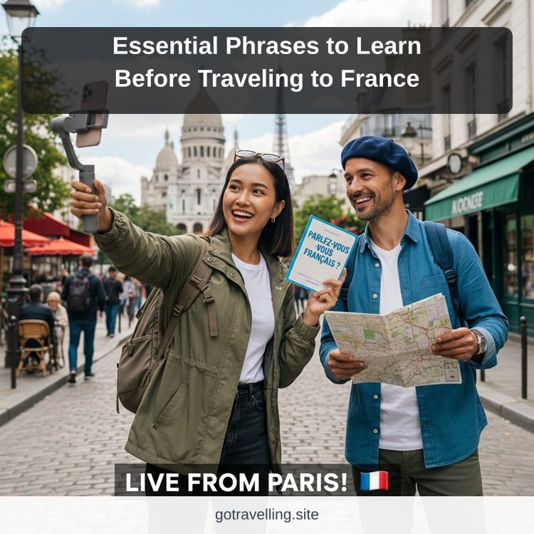 Essential Phrases to Learn Before Traveling to France ilustrasi
