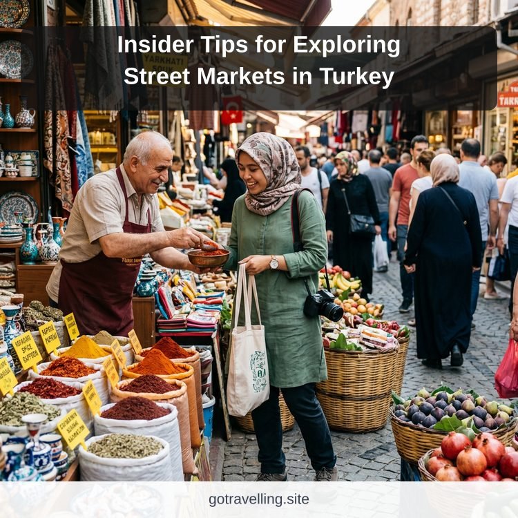 Insider Tips for Exploring Street Markets in Turkey