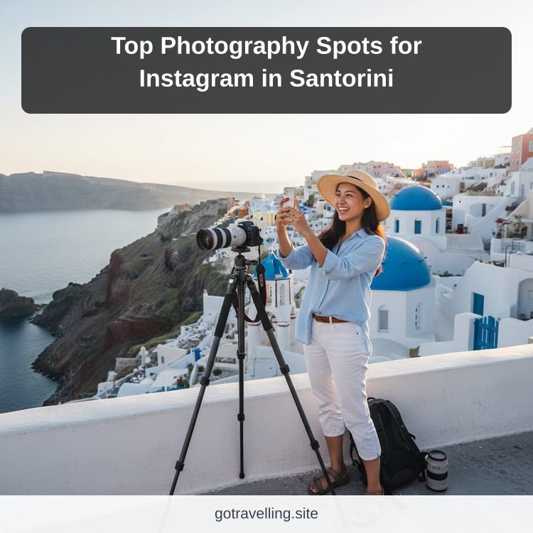 Top Photography Spots for Instagram in Santorini