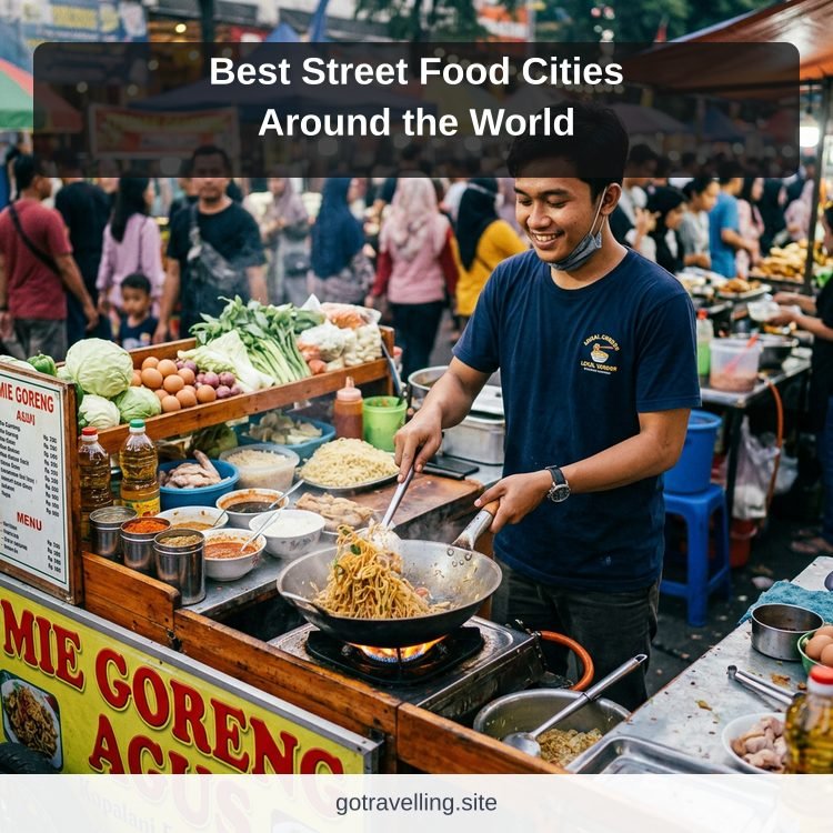 Best Street Food Cities Around the World ilustrasi