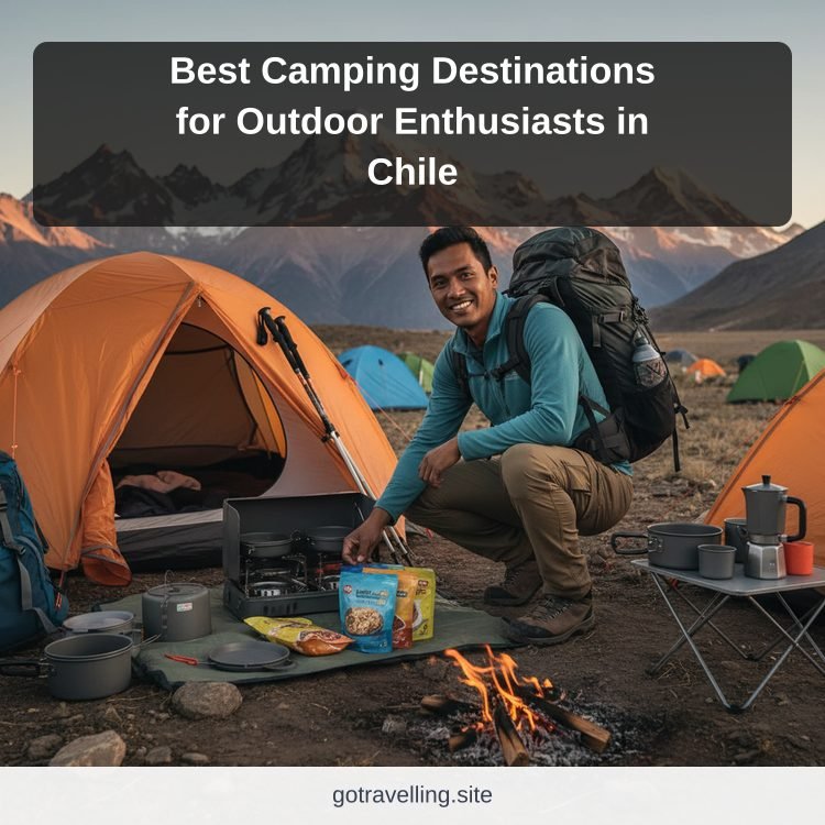 Ilustrasi buy online flight ticket - Best Camping Destinations for Outdoor Enthusiasts in Chile