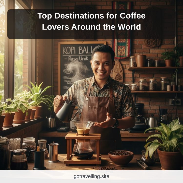 Ilustrasi buy online flight ticket - Top Destinations for Coffee Lovers Around the World