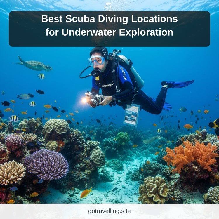 buy online flight ticket - Best Scuba Diving Locations for Underwater Exploration