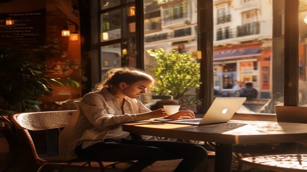 digital nomad working remotely while traveling the world