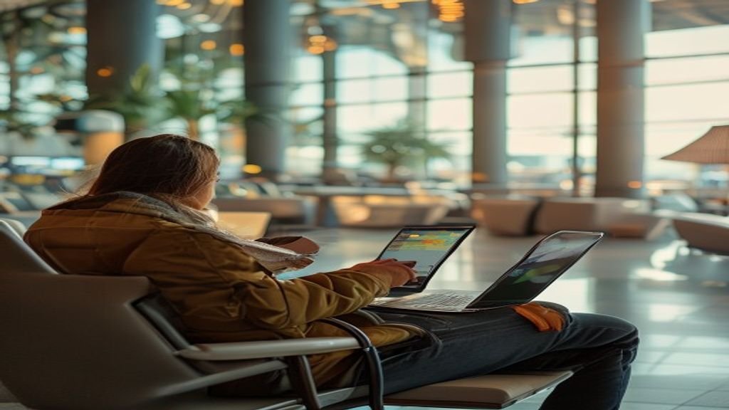 Premium travel rewards credit card with benefits for frequent flyers and vacationers