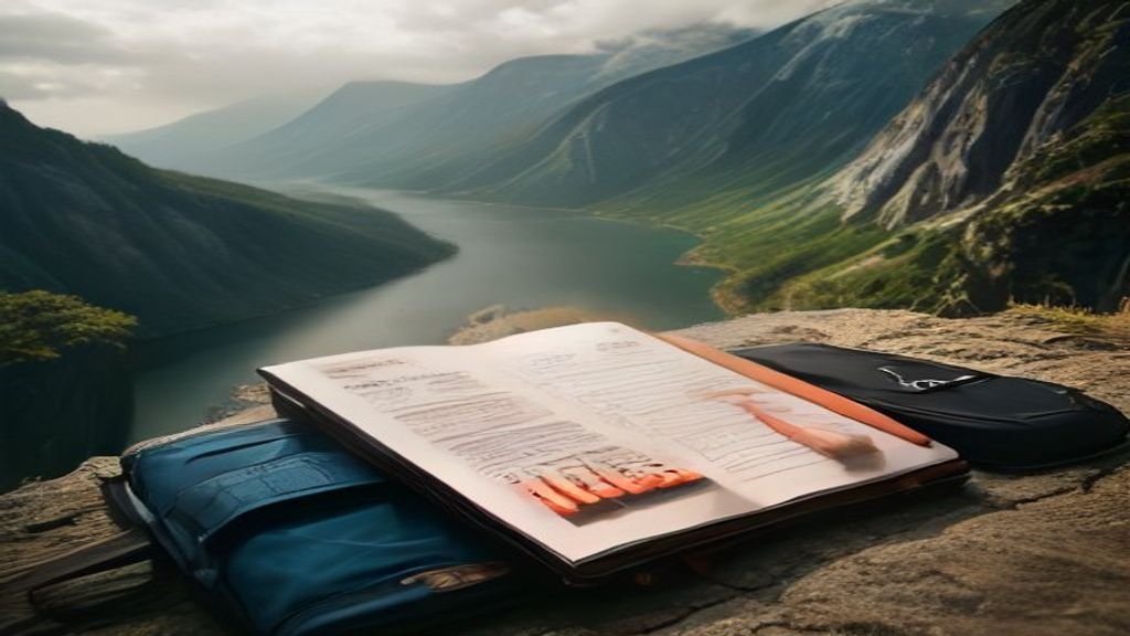 A tidy travel packing checklist showing essentials for a stress‑free trip.